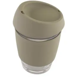 340ml Silicone Sippy Budding Green